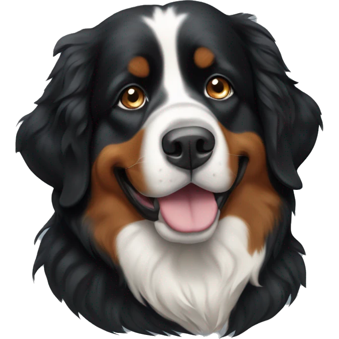 Bernese mountain dog emoji