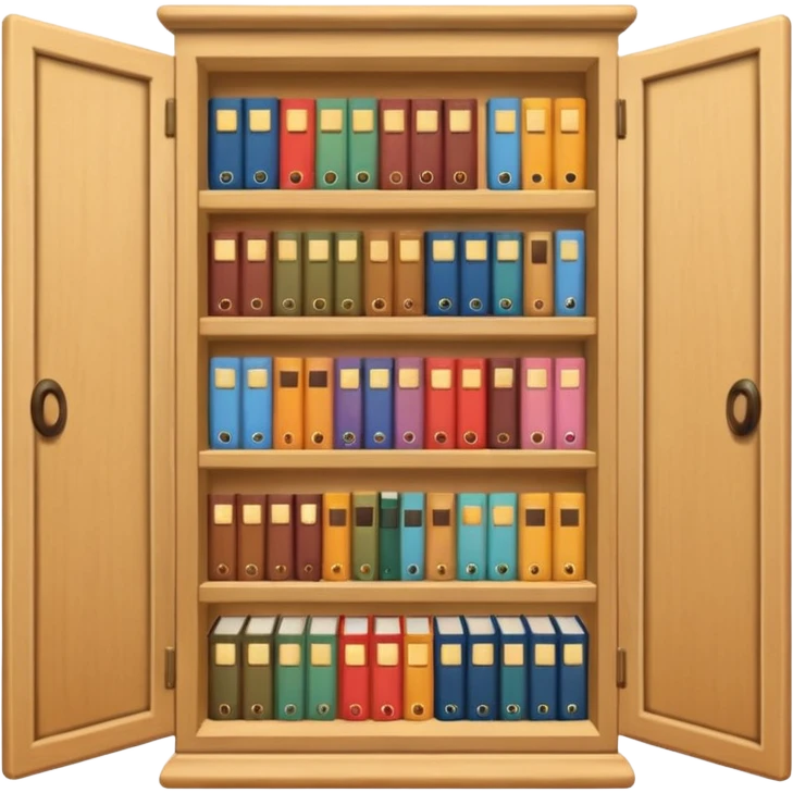 book closet emoji
