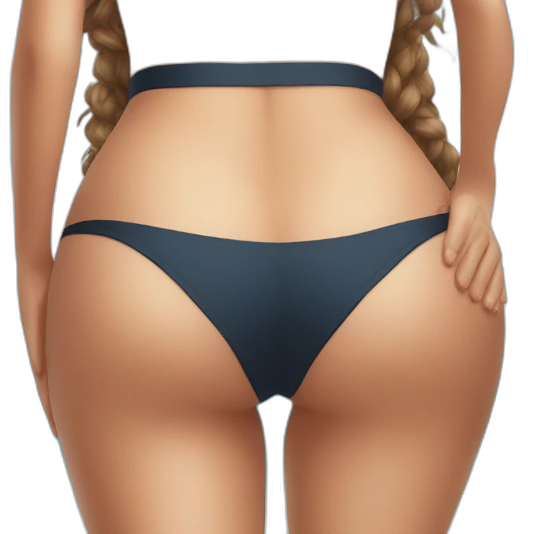 butt-girl-leaning-over-back-focus-swimsuit emoji