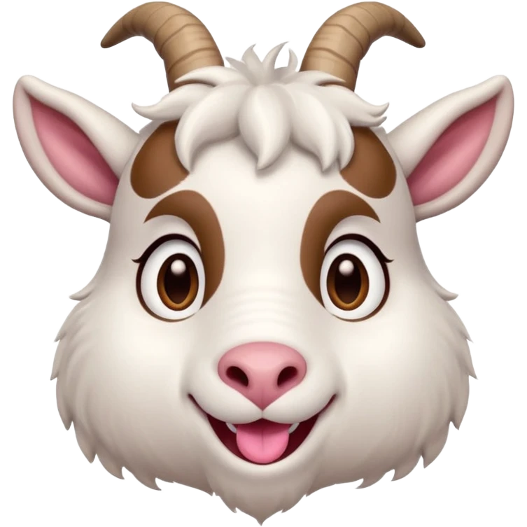 Lupe (goat) from the Ferdinand Disney movie emoji