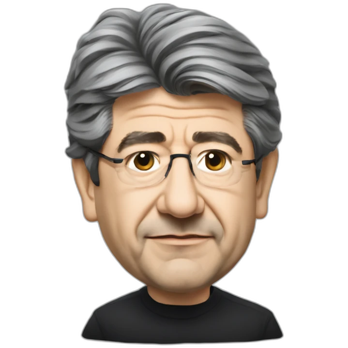 Jean Luc Mélenchon rock signe emoji