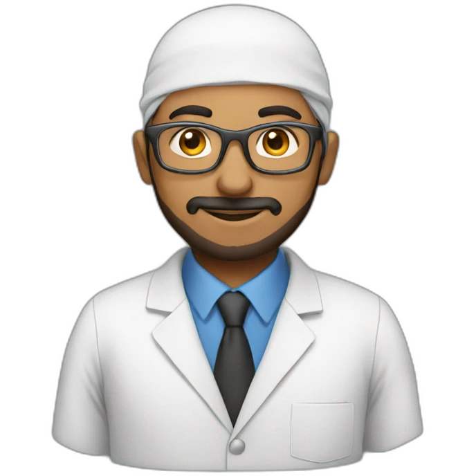 male muslim technologist emoji