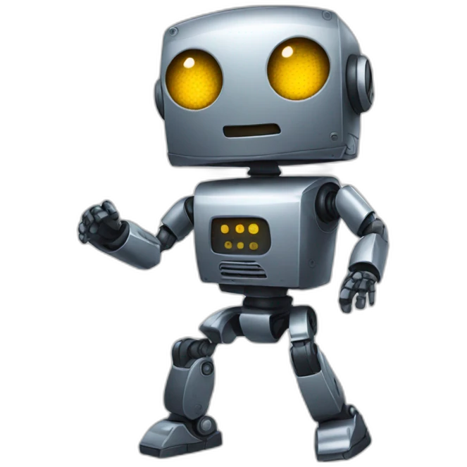 Robot dance emoji