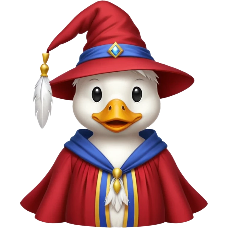 Duck in wizard hat





 emoji
