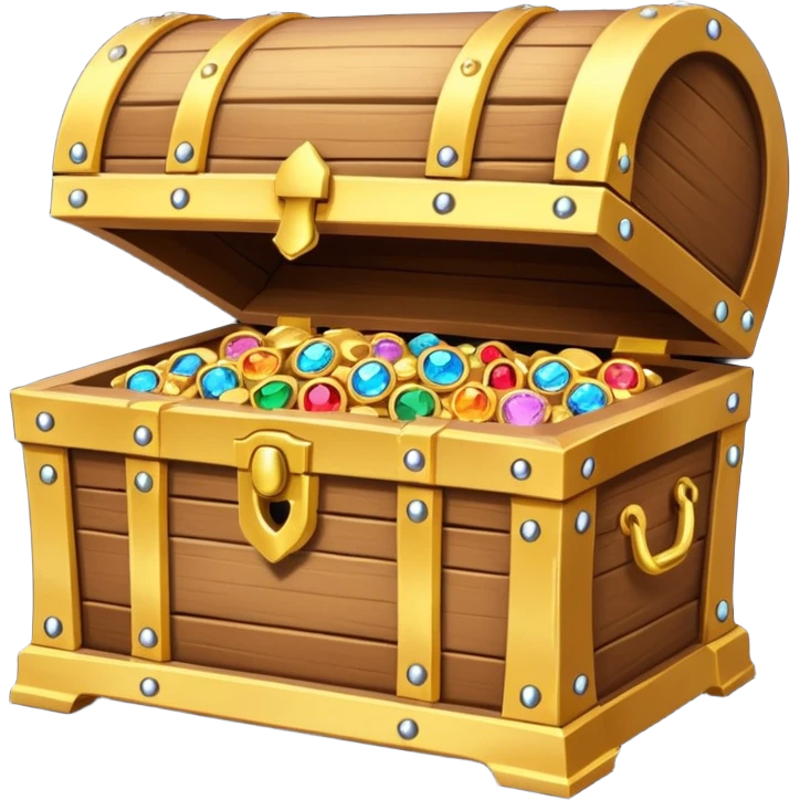 Treasure chest with open lid emoji