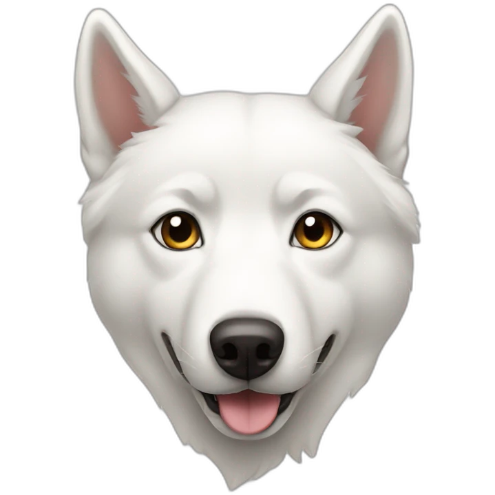 white husky emoji
