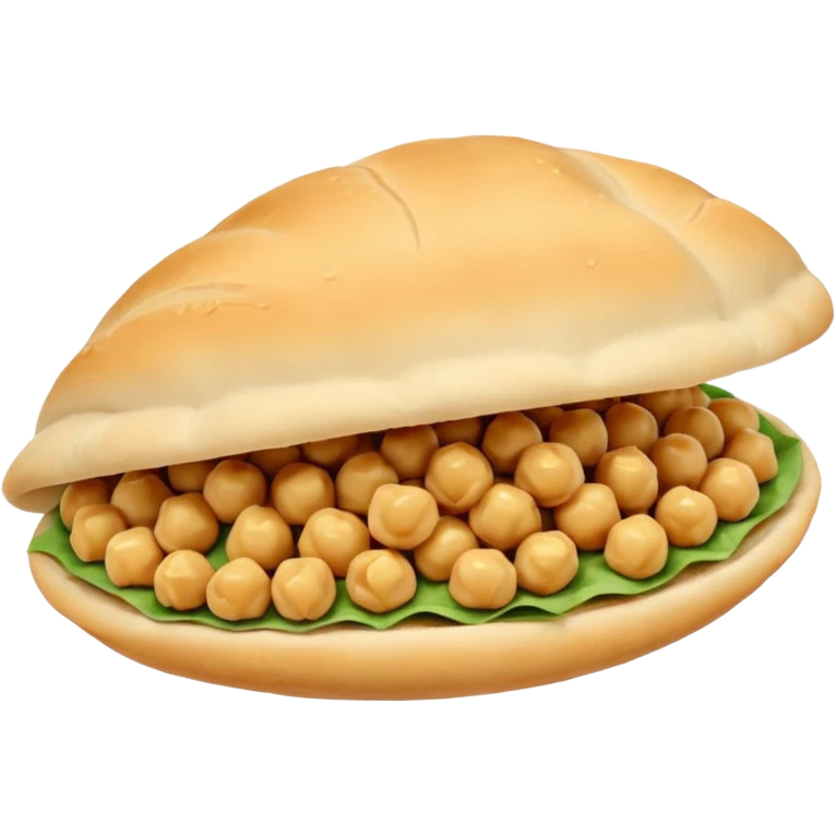 chickpeas pita emoji