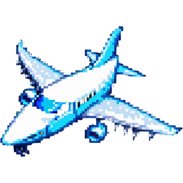 shark-airplane hybrid emoji