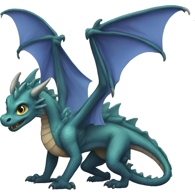 Female dragon  emoji