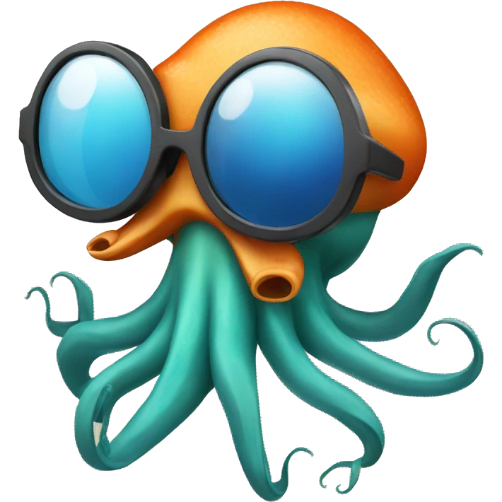 squid with sunglasses  emoji