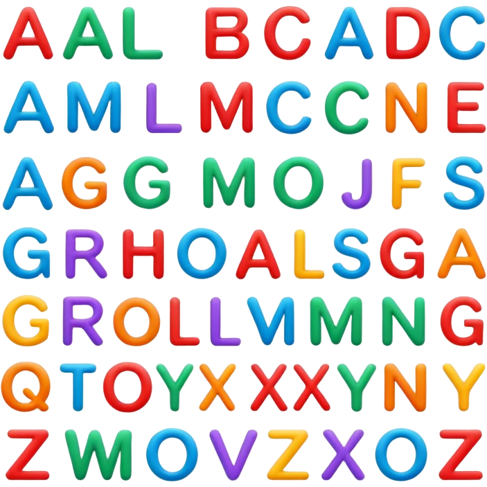 alphabets emoji