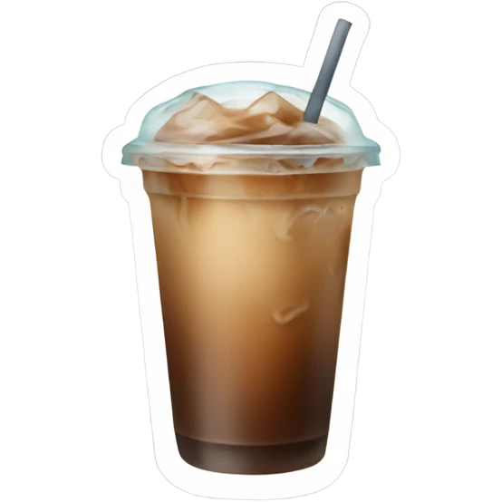 Iced coffee  emoji
