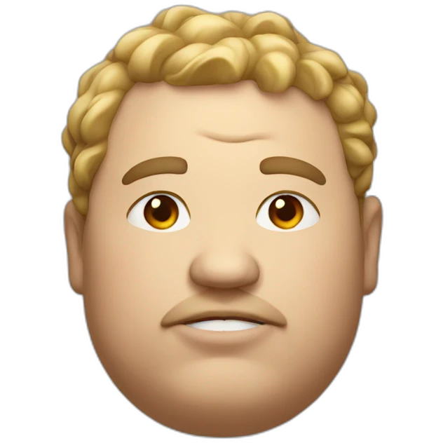 fat man emoji