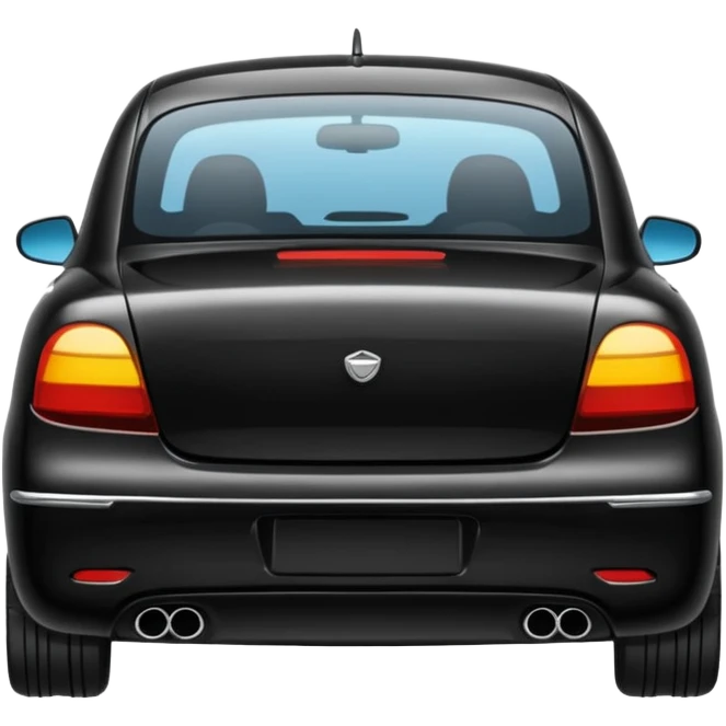 mach mir ein auto von hinten emoji