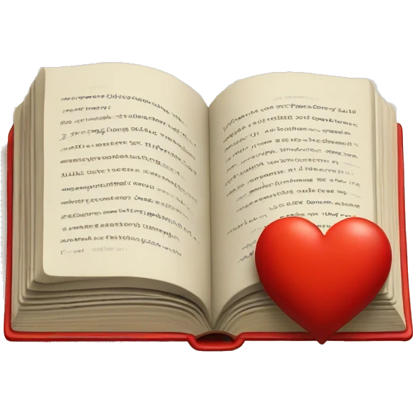 a book and a red spi emoji