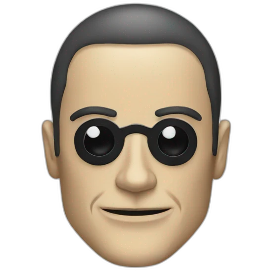 Mr Robot Mask emoji