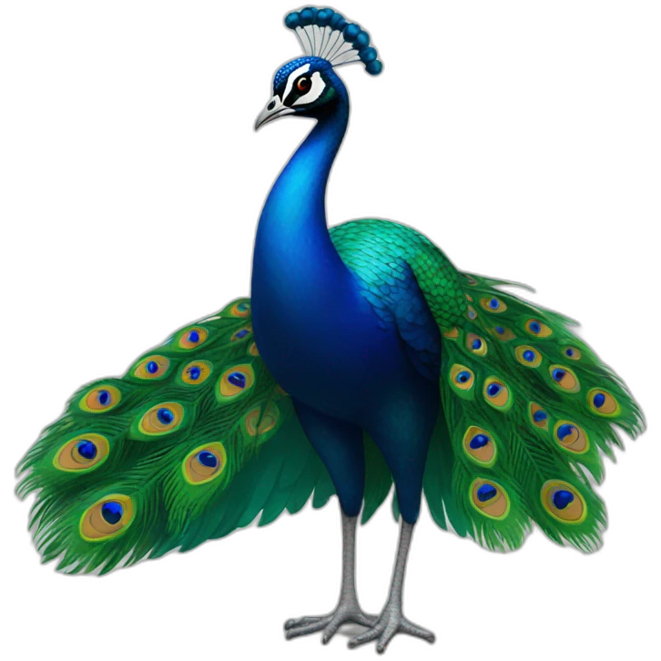 Peacock emoji