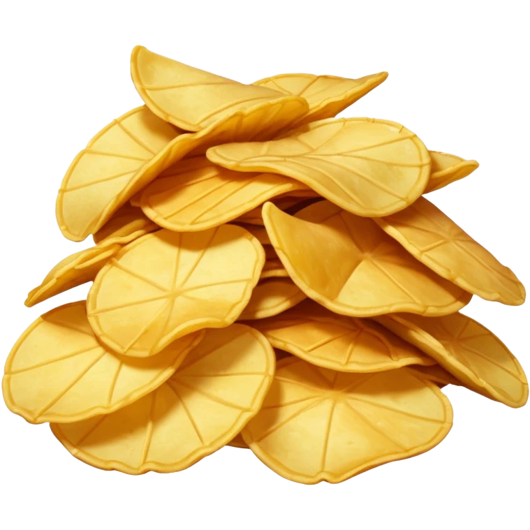 Some potato chips. emoji