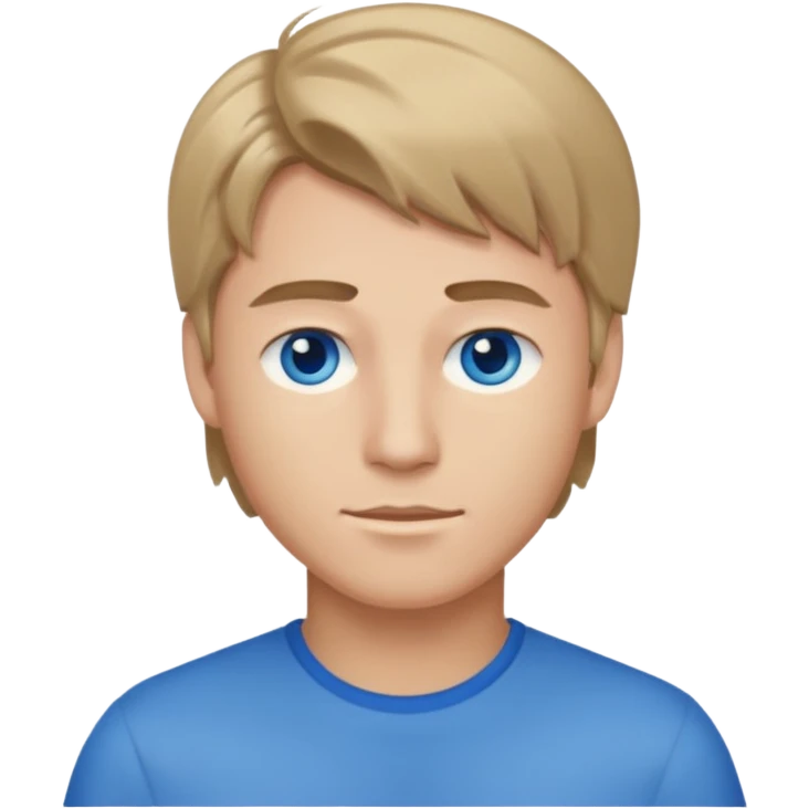 male darkblond emoji