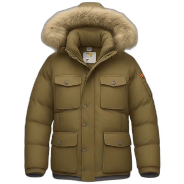 Napapijri coat emoji