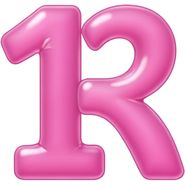 Happy 13th birthday (pink sign with bubble letters) emoji