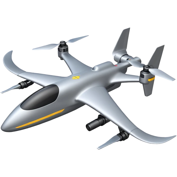 An uav drone which Targets a subsonic speed emoji