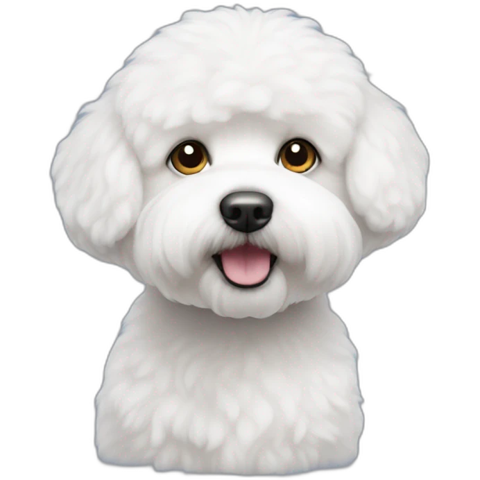 bichon frise emoji