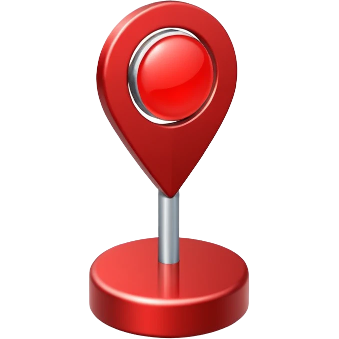 location marker simple emoji