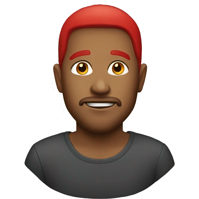 Red emoji