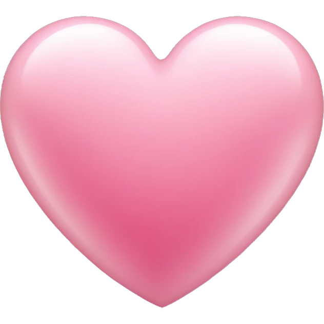 Pink heart emoji