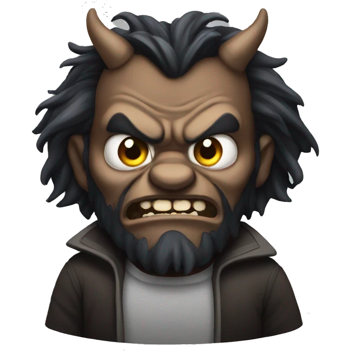 evil beast emoji