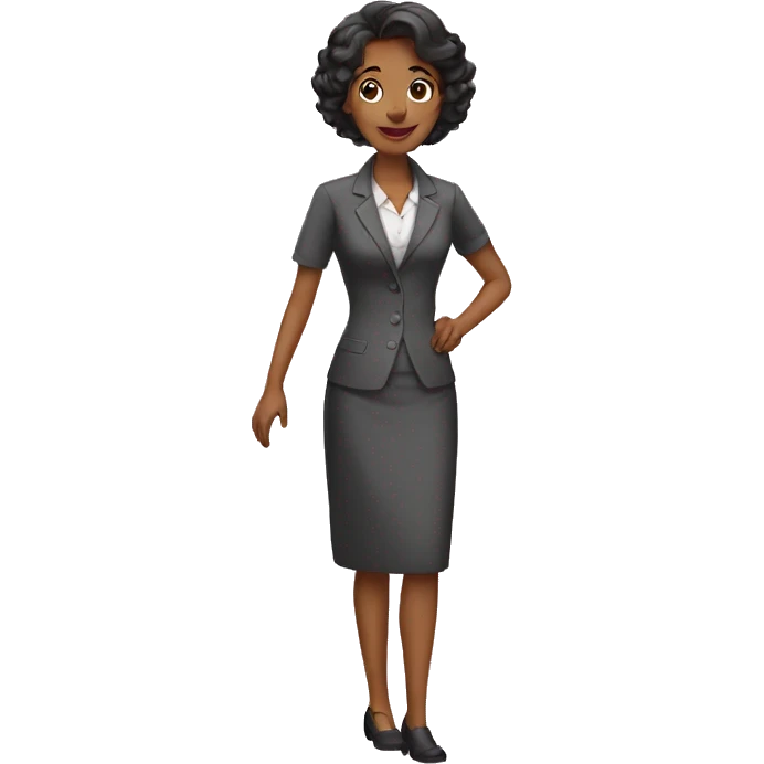 hostess who meets emoji
