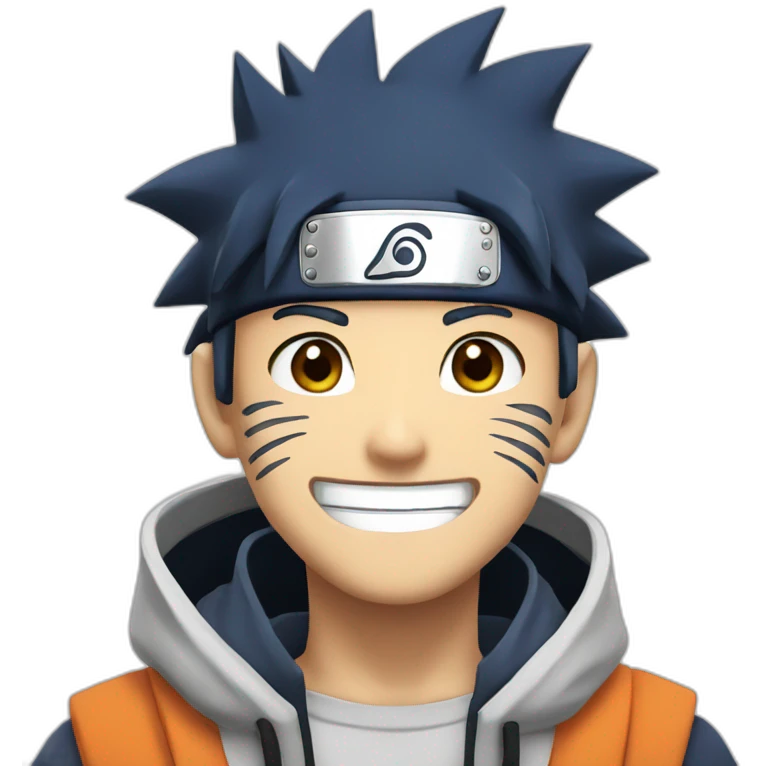 Naruto smiling emoji