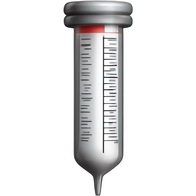 Overweight syringe emoji