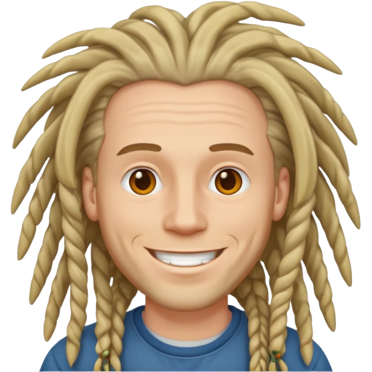 white man with dreadlocks emoji