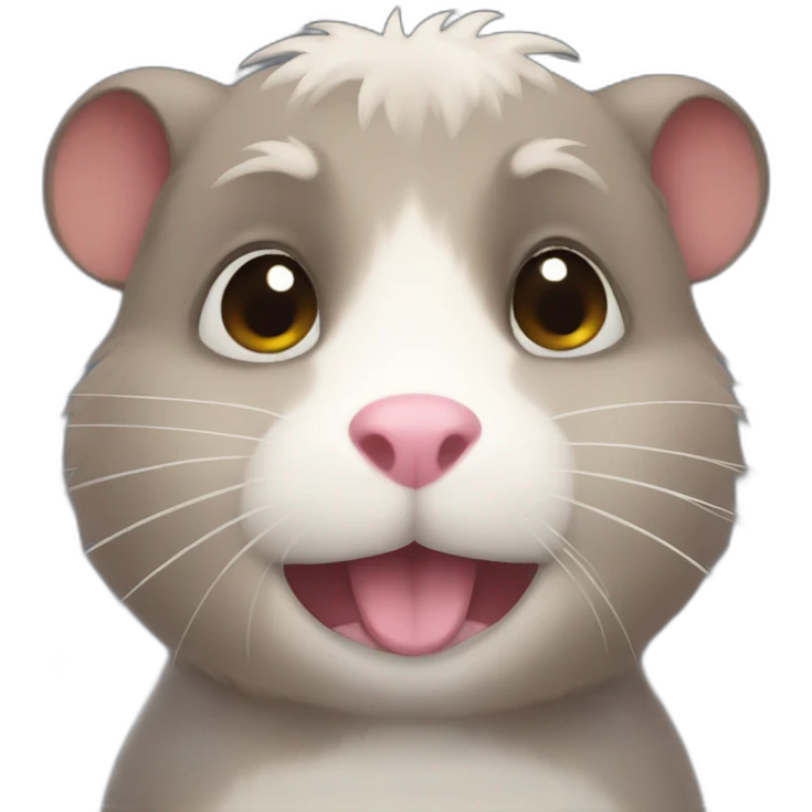 dark hamster emoji