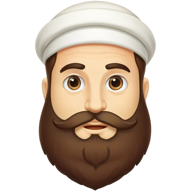Traditional Jewish big beard guy emoji