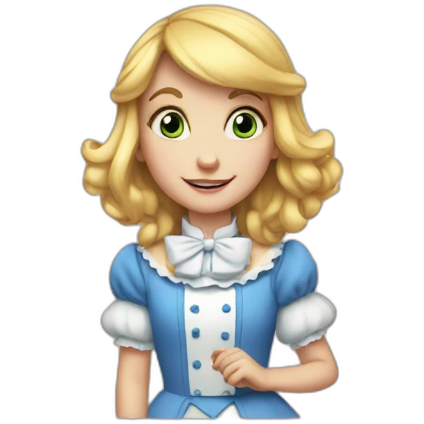 alice in wonderland emoji