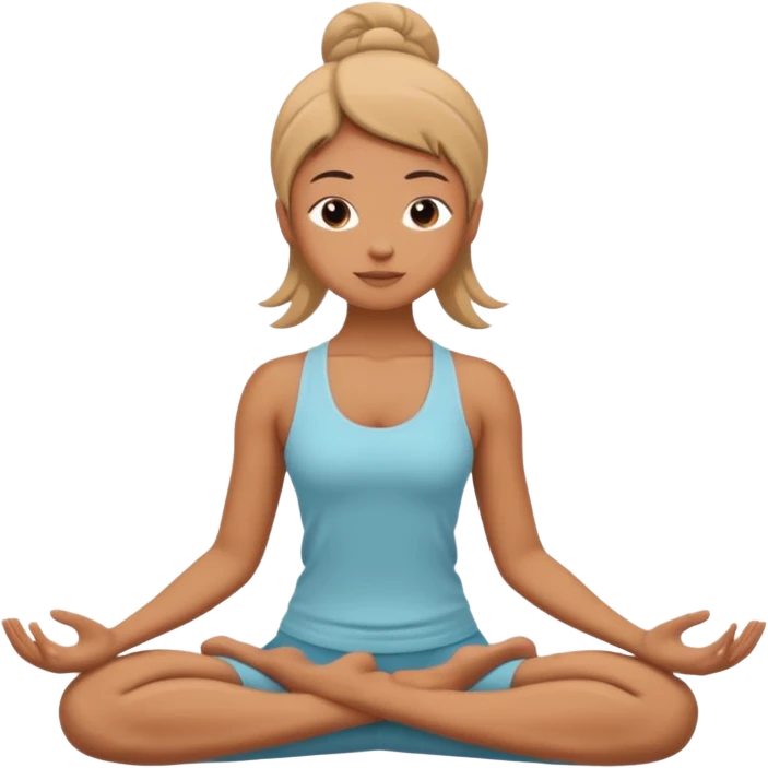 Yoga wellness emojis emoji