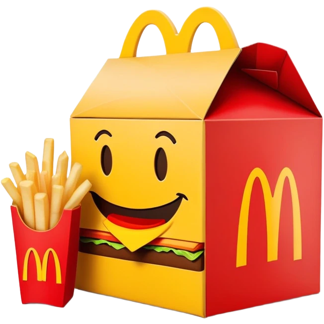 90’s McDonald’s happy meal emoji