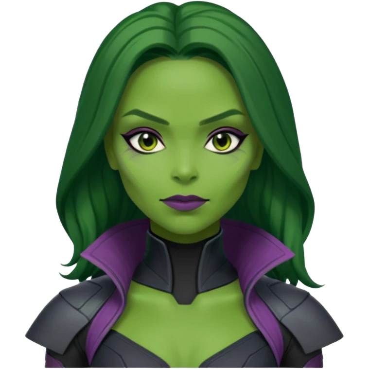 gamora from Guardians of the Galaxy movie emoji