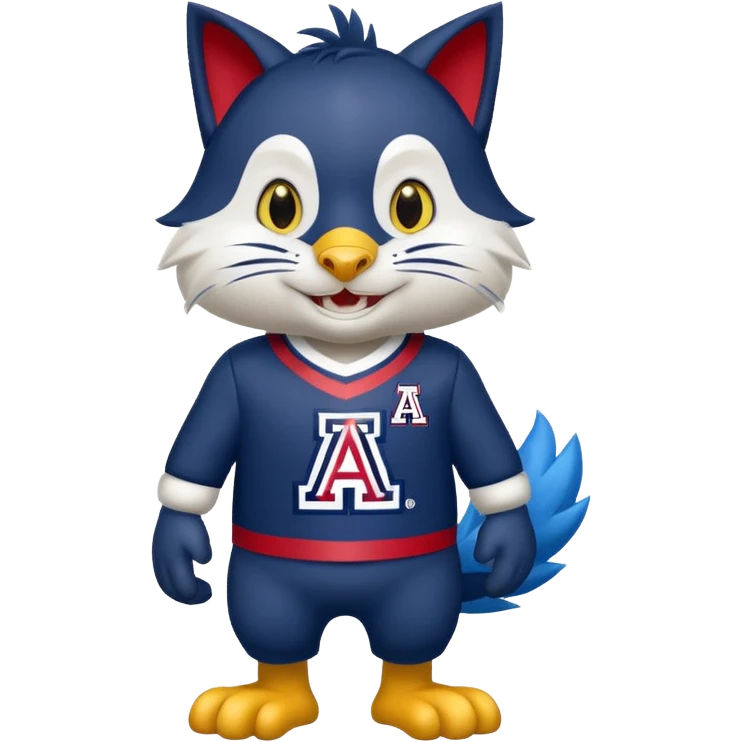 Arizona Wildcats mascot Wilber emoji