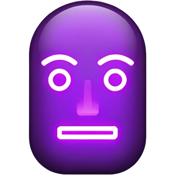 1970’s Black light emoji