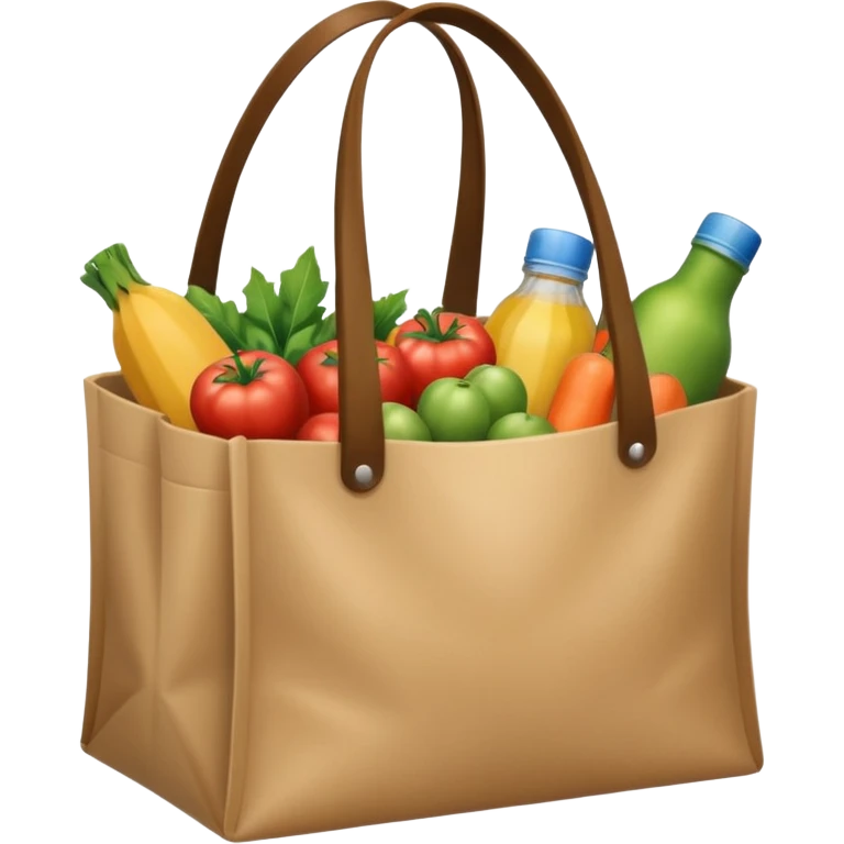 groceries in a bag emoji