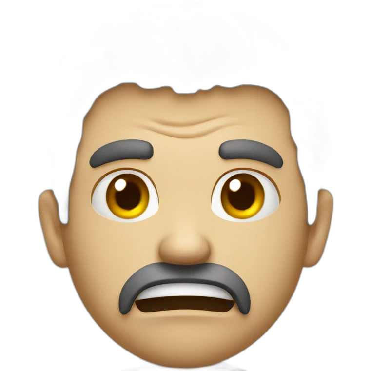 angry trader emoji