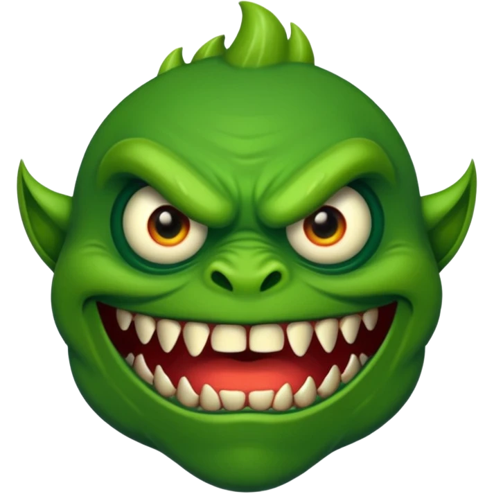 a monster with one eye emoji