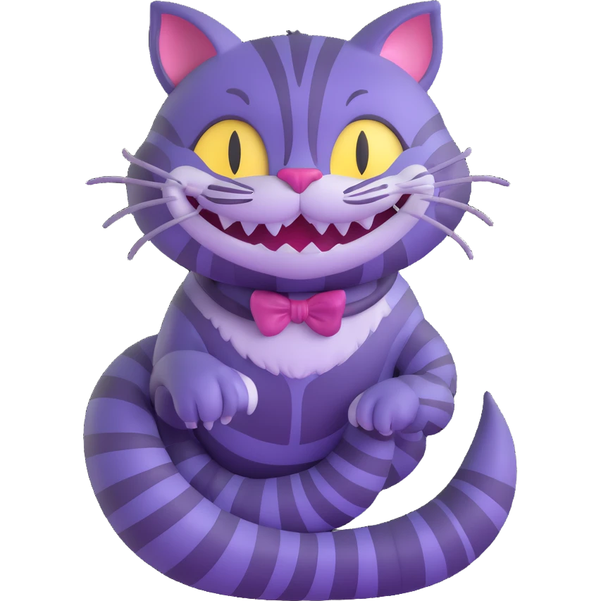 Cheshire Cat from Alice in Wonderland emoji