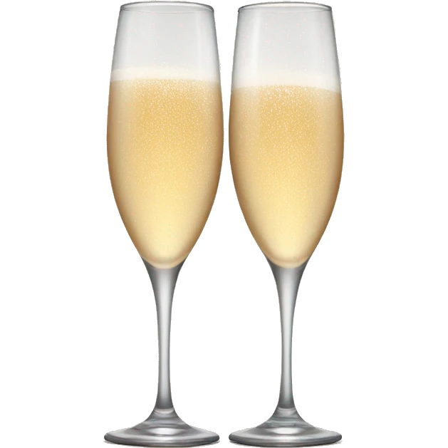 Champaign glasses emoji