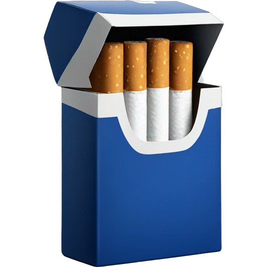 dark blue pack of cigarettes emoji