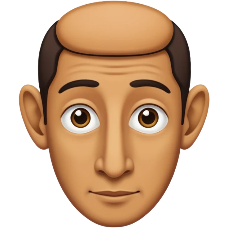 Jewish with super long nose emoji
